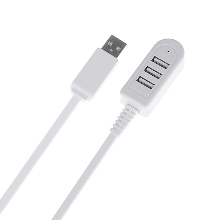 อะแดปเตอร์ HUB USB A ยาว 30 ซม. เป็น 3 พอร์ต USB ตัวเมีย ทำจาก TPE
