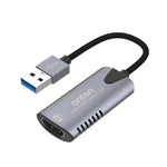 Onten US302 การ์ดจับภาพเสียงและวิดีโอ USB3.0, US302