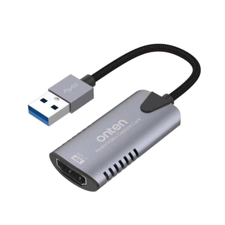 Onten US302 การ์ดจับภาพเสียงและวิดีโอ USB3.0, US302