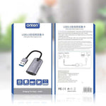 Onten US302 การ์ดจับภาพเสียงและวิดีโอ USB3.0, US302