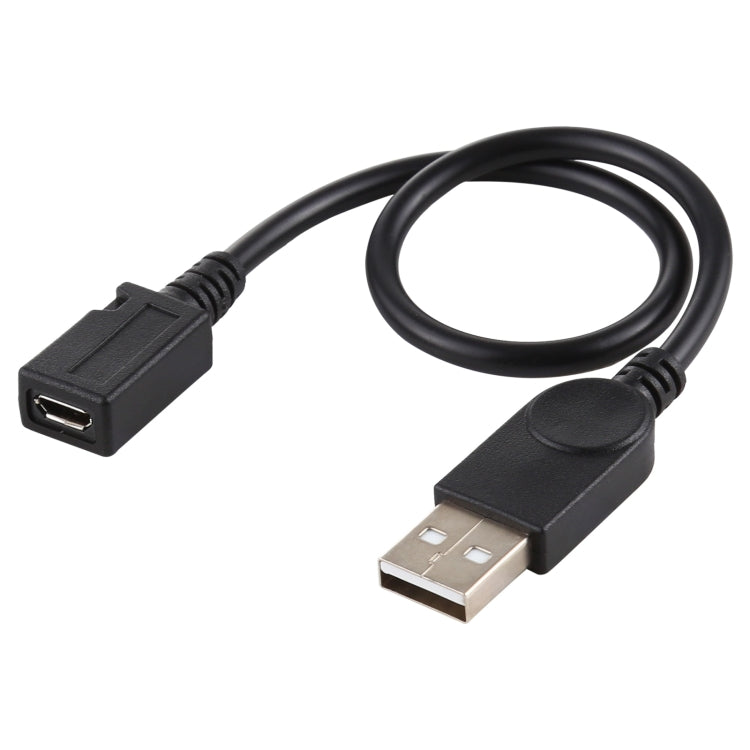 สายแปลง USB ตัวผู้เป็น Micro USB ตัวเมีย ความยาวสายประมาณ 22 ซม.