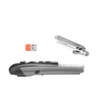 เมาส์ออปติคอลไร้สายอัจฉริยะ 6 ปุ่ม PR-08 พร้อมฟังก์ชันปากกา Stylus และเลเซอร์ สีแดง สีขาว สีดำ สีเทา สีน้ำเงิน