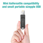 Richwell แฟลชไดรฟ์โลหะ 32G Type-C + 8 Pin + USB 3.0 พร้อมฟังก์ชัน OTG