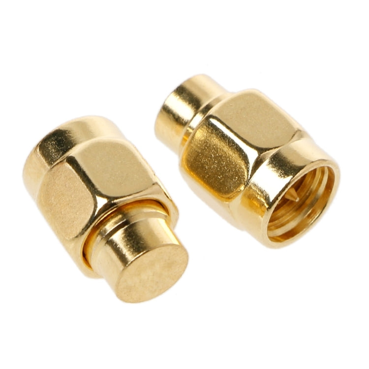 2 ชิ้น ตัวผู้ SMA โหลดเทอร์มินาเตอร์ 50 โอห์ม ตัวเชื่อมต่อ RF Coaxial, ตัวผู้ SMA โหลด