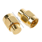 2 ชิ้น ตัวผู้ SMA โหลดเทอร์มินาเตอร์ 50 โอห์ม ตัวเชื่อมต่อ RF Coaxial, ตัวผู้ SMA โหลด