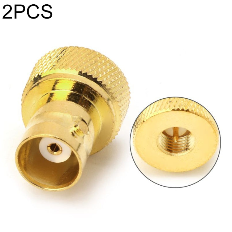 ขั้วต่อ RF โคแอกเชียล BNC หญิงเป็น SMA ชาย 2 ชิ้น, BNC หญิงเป็น SMA ชาย