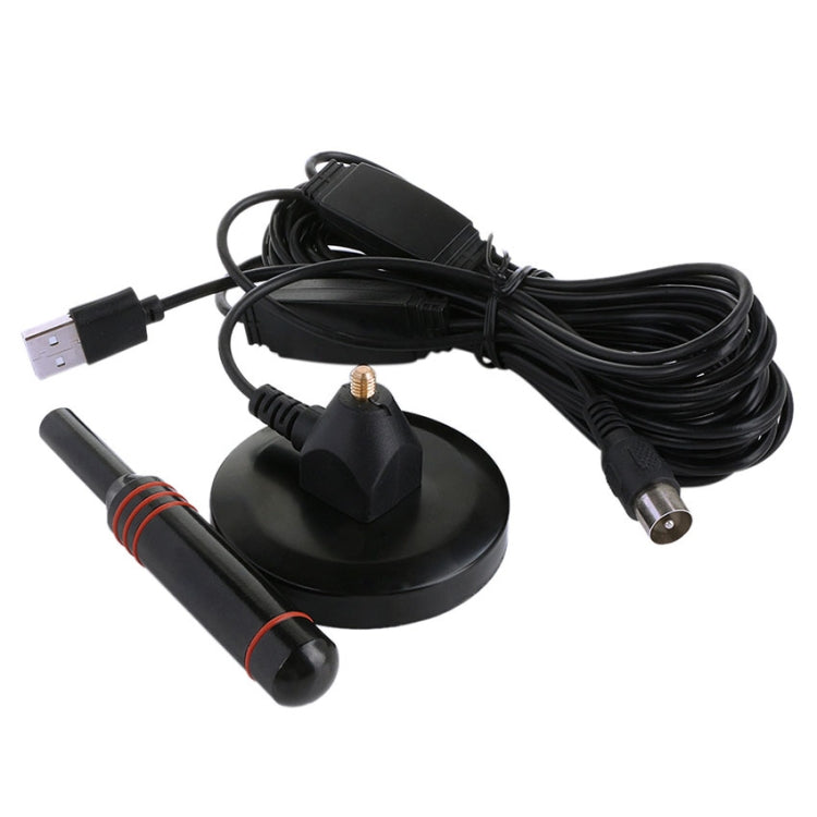 เสาอากาศทีวีความแรงสูง 22dBi สำหรับ DVB-T / USB TV Tuner พร้อมแอมพลิฟายเออร์ บูสเตอร์ HDTV แบบพกพา, 22dBi DVB-T / USB