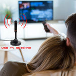 เสาอากาศทีวีความแรงสูง 22dBi สำหรับ DVB-T / USB TV Tuner พร้อมแอมพลิฟายเออร์ บูสเตอร์ HDTV แบบพกพา, 22dBi DVB-T / USB