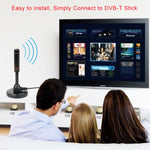 เสาอากาศทีวีความแรงสูง 22dBi สำหรับ DVB-T / USB TV Tuner พร้อมแอมพลิฟายเออร์ บูสเตอร์ HDTV แบบพกพา, 22dBi DVB-T / USB