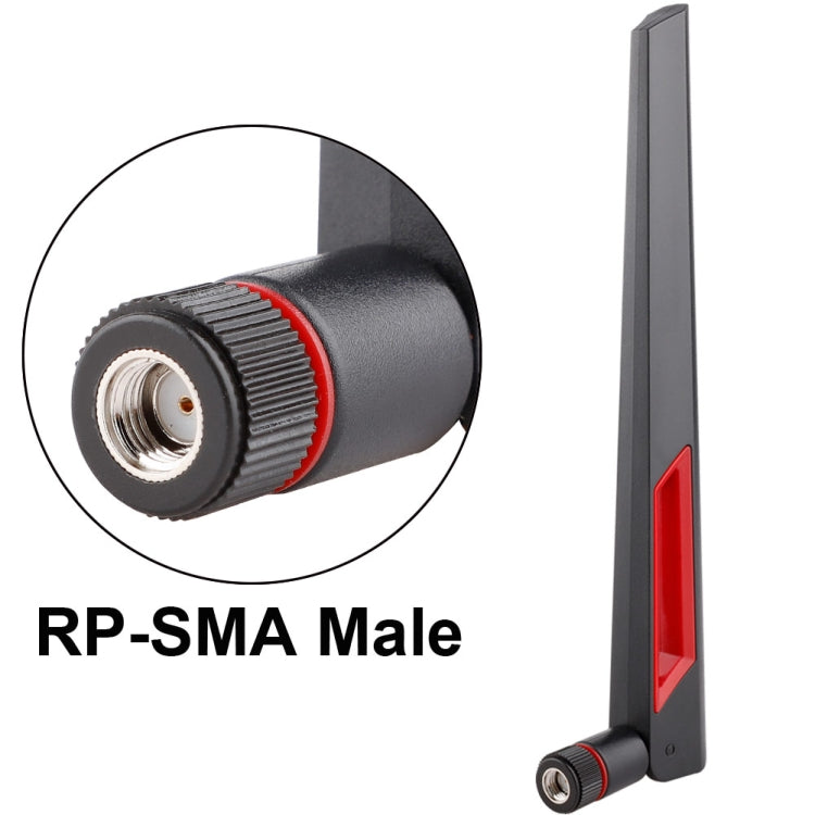 เสาอากาศ WiFi 2.4G / 5G RP-SMA ชาย 12dBi สำหรับเราเตอร์เครือข่าย, 12dBi RP-SMA