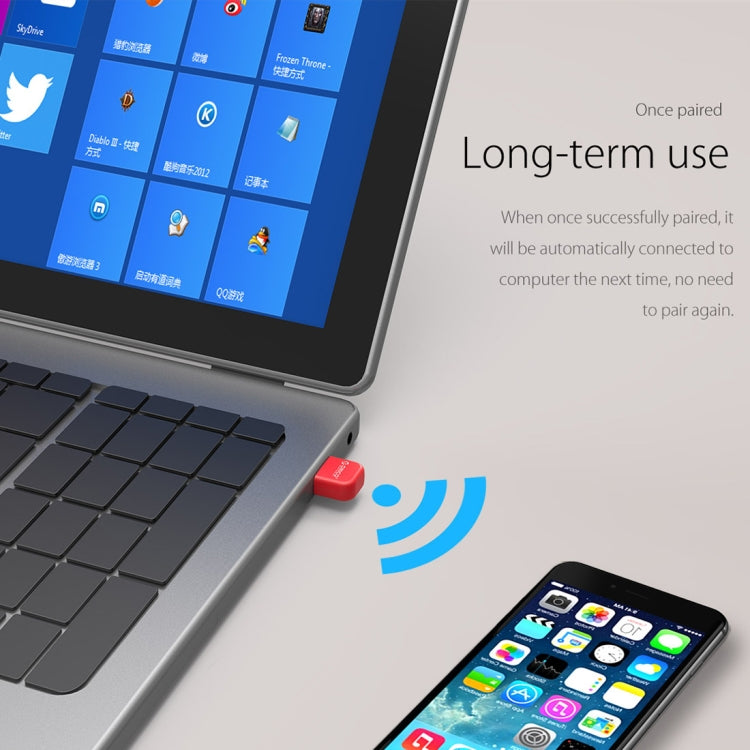 อะแดปเตอร์ USB Bluetooth 4.0 ORICO BTA-403 ความเร็วโอนข้อมูล 3Mbps