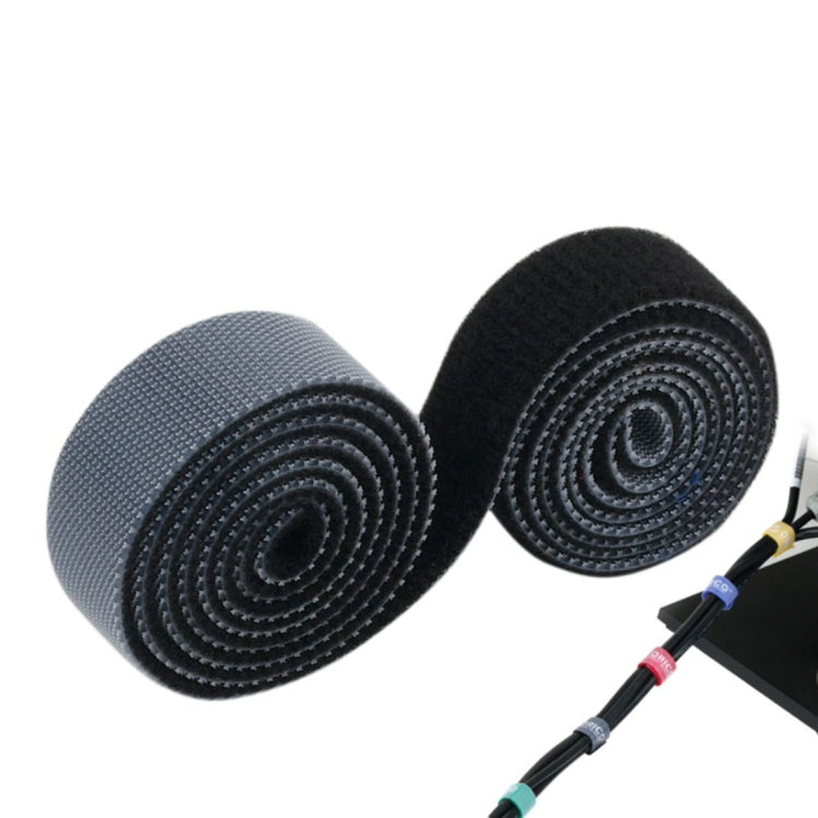 ORICO CBT-1S สายรัดสายเคเบิลแบบตะขอและห่วง ใช้ซ้ำได้และแบ่งแยกได้ ยาว 1 เมตร