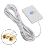 เสาอากาศ 4G 28dBi พร้อมขั้วต่อ SMA ชาย สำหรับเราเตอร์ 4G LTE FDD/TDD, SMA ชาย