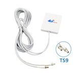 เสาอากาศ 4G 28dBi พร้อมขั้วต่อ TS9 ตัวผู้ สำหรับเราเตอร์ 4G LTE FDD/TDD, TS9 ตัวผู้