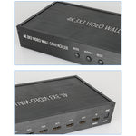 NK-BT88 คอนโทรลเลอร์วิดีโอวอลล์ HDMI 4K 3X3 พร้อมรีโมทคอนโทรล ปลั๊ก EU