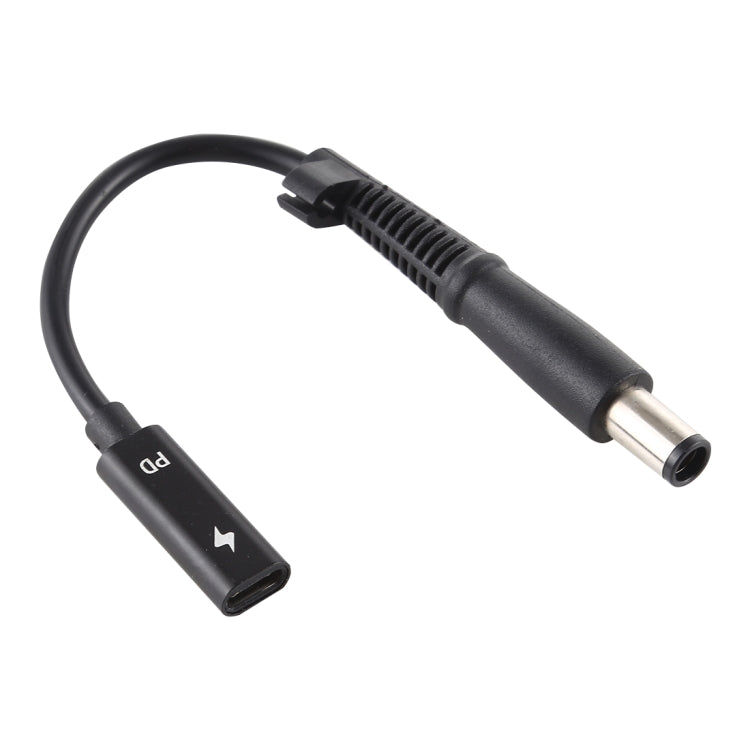 สายชาร์จอะแดปเตอร์ DP USB-C / Type-C เป็น 7.4 x 0.6 มม. สำหรับ HP, 2.4 x 0.6 มม.