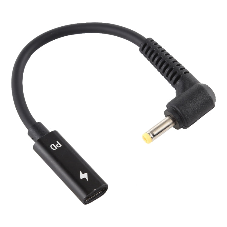 สายชาร์จอะแดปเตอร์ USB-C / Type-C เป็น 4.0 x 1.7 มม.
