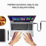สายชาร์จอะแดปเตอร์ USB-C / Type-C เป็น 7.9 x 5.5 มม.