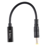 สายชาร์จอะแดปเตอร์ DP USB-C / Type-C เป็น 5.5 x 2.5 มม.