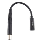 สายชาร์จอะแดปเตอร์ DP USB-C / Type-C เป็น 7.4 x 0.6 มม. สำหรับ Dell