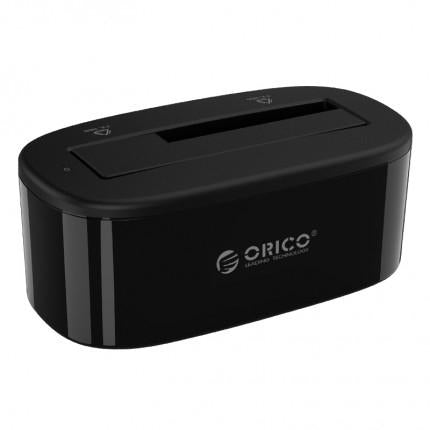 ORICO USB 3.0 Type-B เป็น SATA ฮาร์ดไดรฟ์ด็อกเก็บข้อมูลภายนอก สำหรับฮาร์ดดิสก์/SSD SATA 2.5 นิ้ว / 3.5 นิ้ว, 1 ช่อง