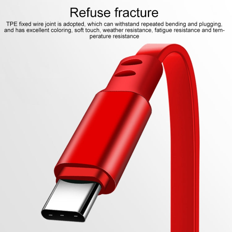 สายชาร์จแบบดึงเก็บได้ 3 in 1 USB เป็น USB-C / Type-C + 8 Pin + Micro USB ความยาว 1.2 ม. 3.5A สูงสุด