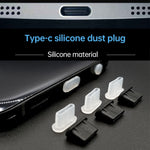 ปลั๊กซิลิโคนกันฝุ่น 20 ชิ้น สำหรับพอร์ต USB-C / Type-C