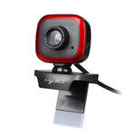 HXSJ A849 เว็บแคมวิดีโอ HD 480P ปรับหมุนได้ 360 องศา พร้อมไมโครโฟน