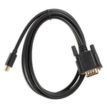 สายแปลง Mini DP เป็น VGA ความยาวสาย 1.8 ม., Mini DP เป็น VGA