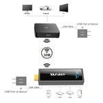 Measy W2H Mini2 ชุดส่งสัญญาณ 3D ไร้สาย 60GHz Full HD 1080P, ระยะส่งสัญญาณ: 30 ม., ปลั๊ก UK, PC6337, PC6337AU, PC6337UK, PC6337US