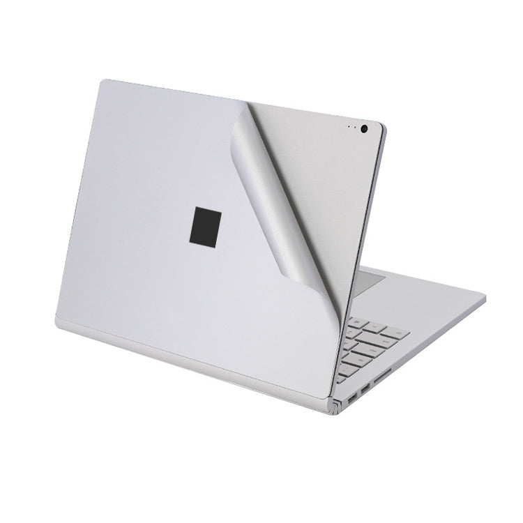 ชุดสติกเกอร์ฟิล์มป้องกันเปลือกโน้ตบุ๊ก 4 in 1 สำหรับ Microsoft Surface Book 2 ขนาด 15 นิ้ว