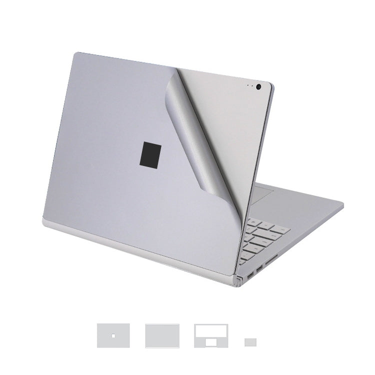ชุดสติกเกอร์ฟิล์มป้องกันเปลือกโน้ตบุ๊ก 4 in 1 สำหรับ Microsoft Surface Book ขนาด 13.5 นิ้ว สำหรับ Surface Book ขนาด 13.5 นิ้ว