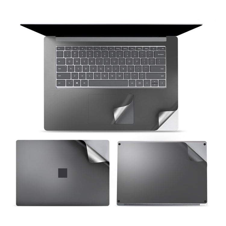 ชุดสติกเกอร์ฟิล์มป้องกันเปลือกโน้ตบุ๊ก 4 in 1 สำหรับ Microsoft Surface Laptop 3 ขนาด 15 นิ้ว สำหรับ Surface Laptop 3 ขนาด 15 นิ้ว