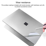 ชุดสติกเกอร์ฟิล์มป้องกันเปลือกโน้ตบุ๊ก 4 in 1 สำหรับ Microsoft Surface Laptop 3 ขนาด 15 นิ้ว สำหรับ Surface Laptop 3 ขนาด 15 นิ้ว