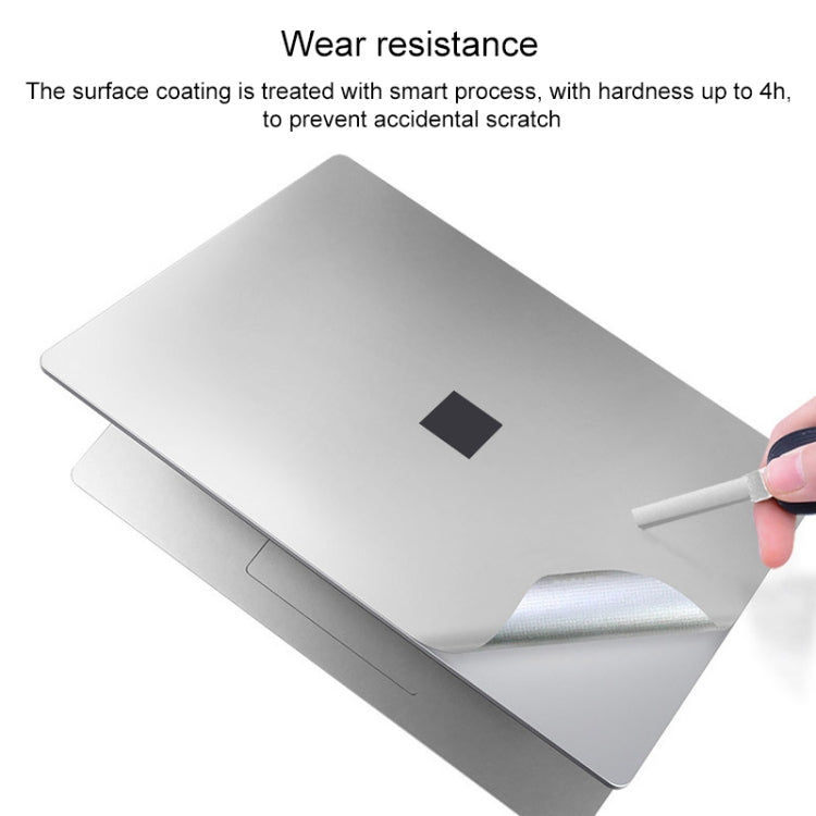 ชุดสติกเกอร์ฟิล์มป้องกันเปลือกโน้ตบุ๊ก 4 in 1 สำหรับ Microsoft Surface Laptop 3 ขนาด 15 นิ้ว สำหรับ Surface Laptop 3 ขนาด 15 นิ้ว
