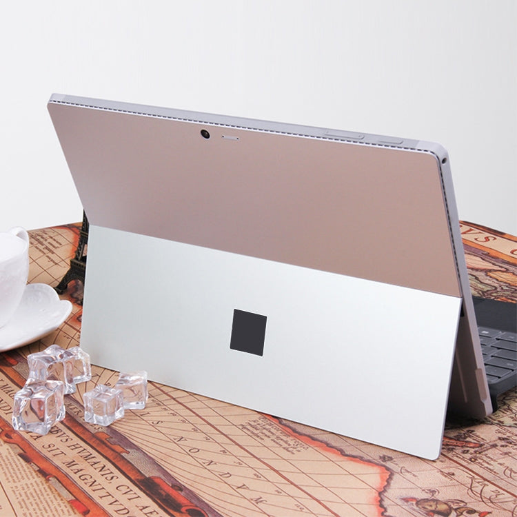 สติกเกอร์ฟิล์มป้องกันด้านหลังเปลือกแท็บเล็ต PC สำหรับ Microsoft Surface Pro 4 / 5 / 6 สำหรับ Surface Pro 4 / 5 / 6