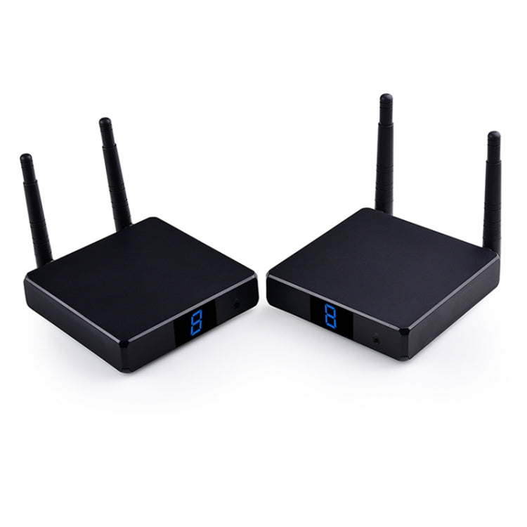 Measy FHD686-2 ชุดขยายสัญญาณมัลติมีเดีย HD 1080P 3D ไร้สาย 2.4GHz / 5.8GHz, 1 ตัวส่ง + 2 ตัวรับ, ระยะส่งสัญญาณ: 200 ม., FHD686-2 (ปลั๊ก UK), FHD686-2 (ปลั๊ก US), FHD686-2 (ปลั๊ก AU), FHD686-2 (ปลั๊ก EU)