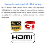 Measy FHD686-2 ชุดขยายสัญญาณมัลติมีเดีย HD 1080P 3D ไร้สาย 2.4GHz / 5.8GHz, 1 ตัวส่ง + 2 ตัวรับ, ระยะส่งสัญญาณ: 200 ม., FHD686-2 (ปลั๊ก UK), FHD686-2 (ปลั๊ก US), FHD686-2 (ปลั๊ก AU), FHD686-2 (ปลั๊ก EU)