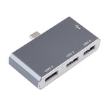 อะแดปเตอร์ USB-C / Type-C เป็น OTG 4 พอร์ต Type-C USB 3.0 USB 2.0 HUB