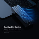 ORICO M2PVC3-G20-GY-BP เคส SSD M.2 NVMe USB3.2 20Gbps, M2PVC3-G20-GY-BP
