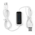 สายเชื่อมต่อข้อมูล USB PC ถึง PC ความเร็วสูงสำหรับแชร์ข้อมูลออนไลน์ ความยาว: 1.75m