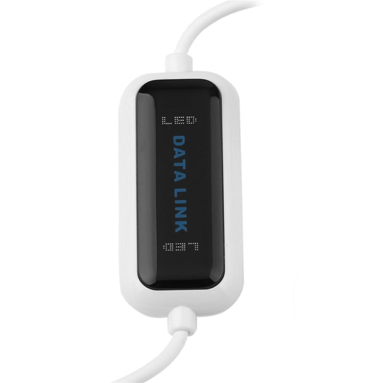 สายเชื่อมต่อข้อมูล USB PC ถึง PC ความเร็วสูงสำหรับแชร์ข้อมูลออนไลน์ ความยาว: 1.75m