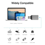 อะแดปเตอร์ข้อมูล/ชาร์จ USB-C / Type-C 3.1 ชาย เป็น USB 3.0 หญิง อะลูมิเนียมอัลลอย