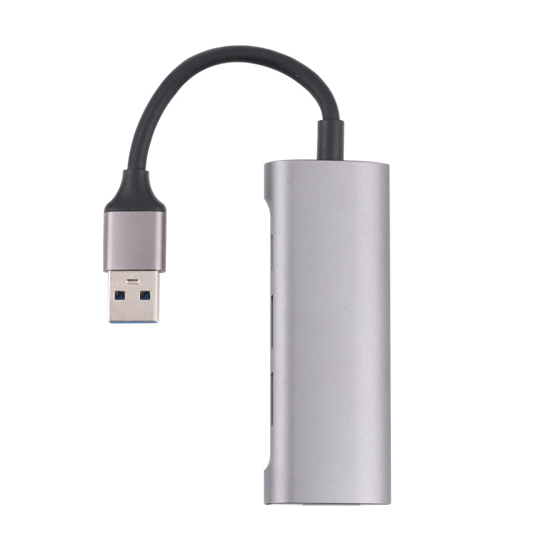 U-811 HUB Docking Station 4 in 1 USB 3.0 เป็น 3 USB 3.0 + USB-C / Type-C, U-811