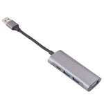 U-811 HUB Docking Station 4 in 1 USB 3.0 เป็น 3 USB 3.0 + USB-C / Type-C, U-811