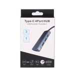 T-811 HUB Docking Station 4 in 1 USB-C / Type-C เป็น 3 USB 3.0 + USB-C / Type-C, T-811