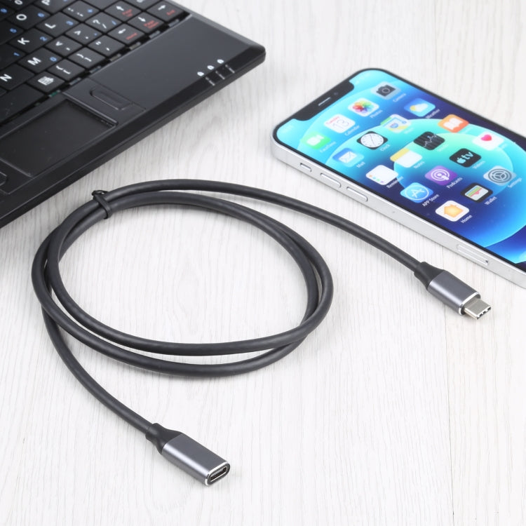สายแปลง USB-C / Type-C ตัวผู้เป็น USB-C / Type-C ตัวเมีย ความยาวสาย: 1m, 1m