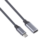 สายแปลง USB-C / Type-C ตัวผู้เป็น USB-C / Type-C ตัวเมีย ความยาวสาย: 25cm, 25cm