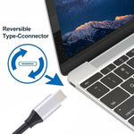 สายแปลง 4K 60Hz Type-C / USB-C ตัวผู้เป็น DP ตัวผู้ ความยาว: 1.8m, DP ตัวผู้