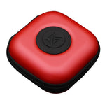 KZ Data Wire Charger Earphone Portable PU Receiving Case, PU Black, PU Blue, PU Red